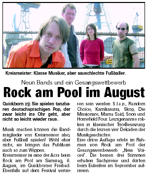 Rock am Pool